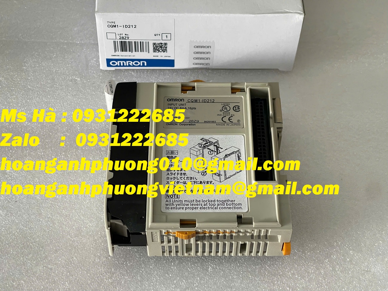 CQM1-ID212 | mô đun Omron đầu vào PLC cho hệ thống tự động hóa